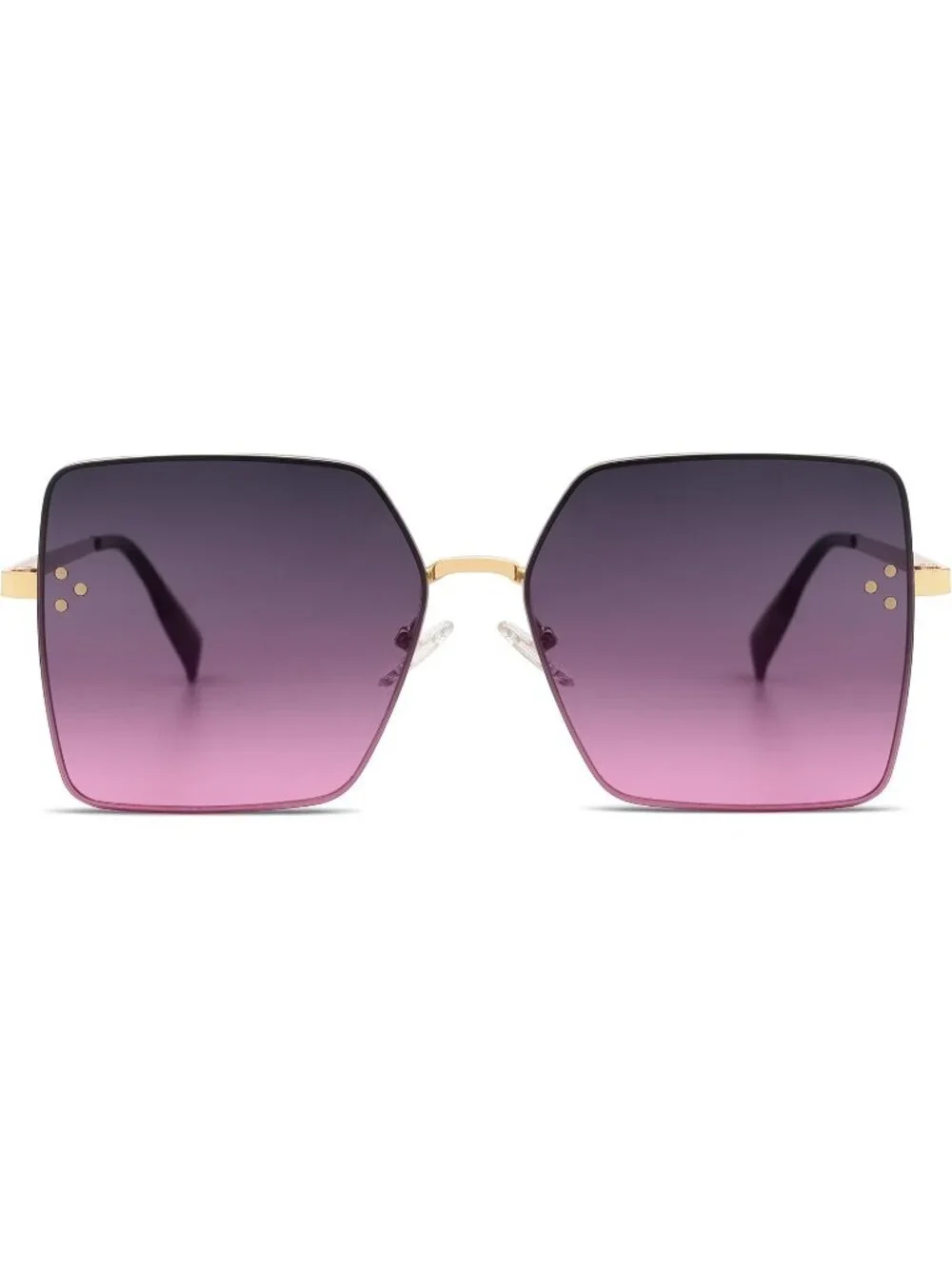 SOJOS Women's Trendy Square Sunglasses UV Protection Sunnies SJ1170 Purple